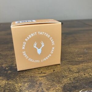 Mad Rabbit Tangerine Vanilla Tattoo Balm Salve -‎ Hydrates  Revives Tattoos